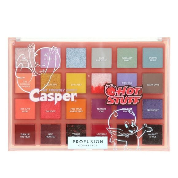 Profusion Cosmetics X Casper & Hot Stuff 24-Shade Palette - Picture 2 of 11
